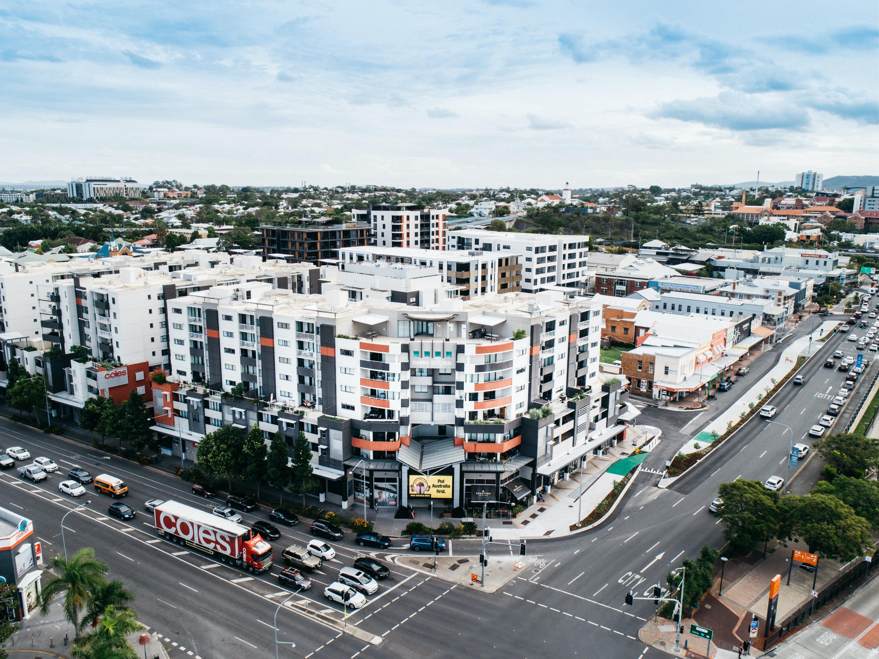 Gabba Central Apartments Брісбен Екстер'єр фото