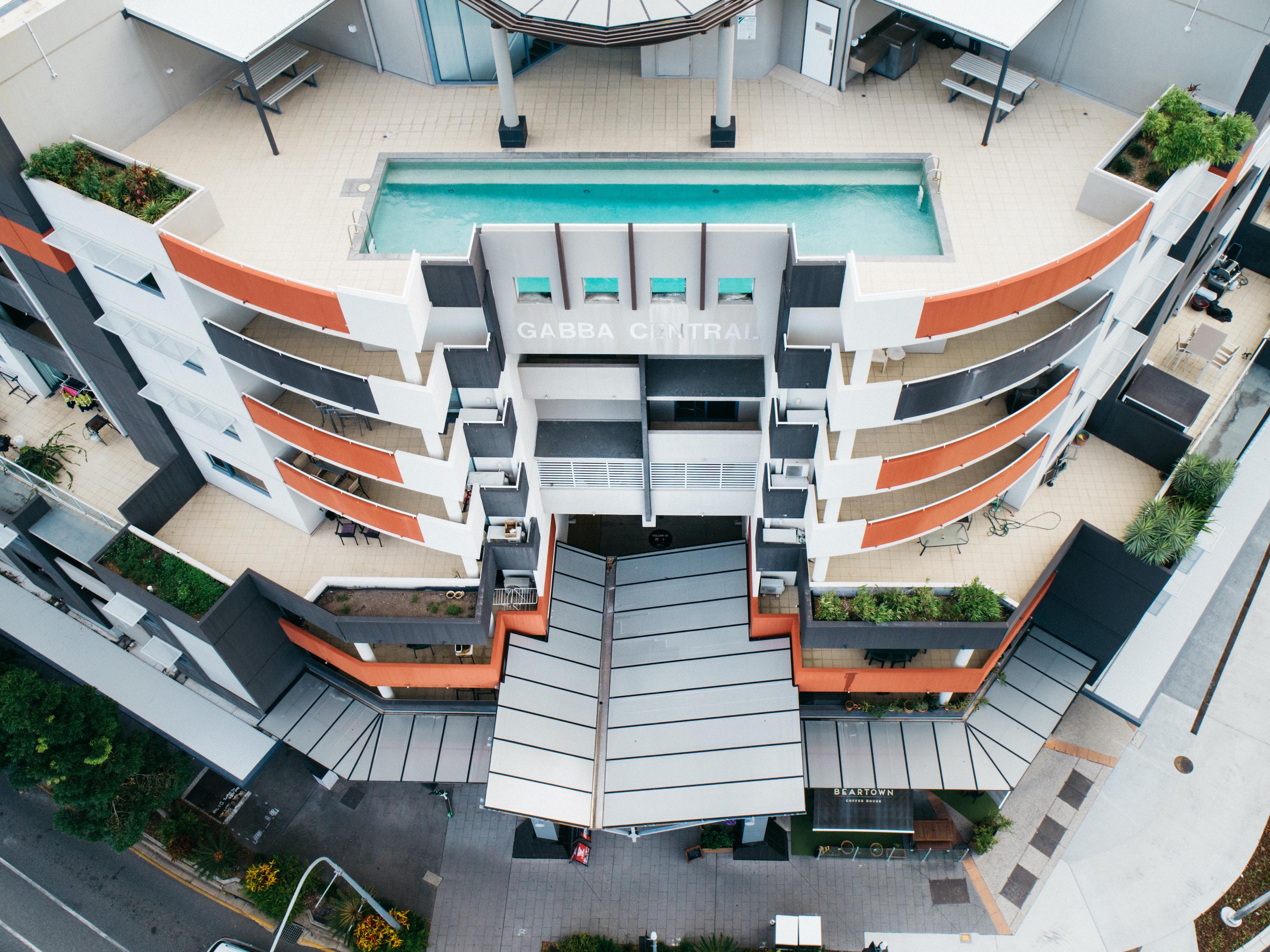Gabba Central Apartments Брісбен Екстер'єр фото